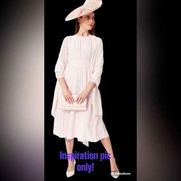 ARIANNE FIT AND FLARE DRESS - Picture 6 of 7